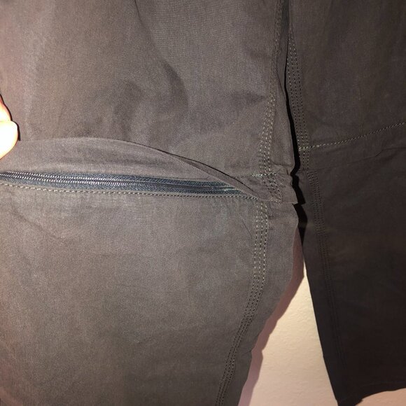 ๐ 4/$20 DEAL NWT LEE Sport Transformer Pants Shorts 14R Kids Slate Gray - Picture 4 of 5